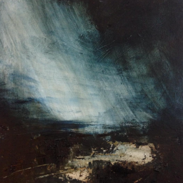 Painting of the Day• We love how Erin Ward captures a stormy winter scene in the glorious 'Storm Sweeping Over' / oil on canvas/ £700